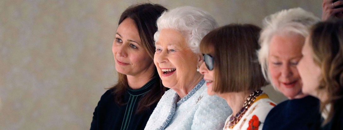 The Queen at London Fashion Week February 2018