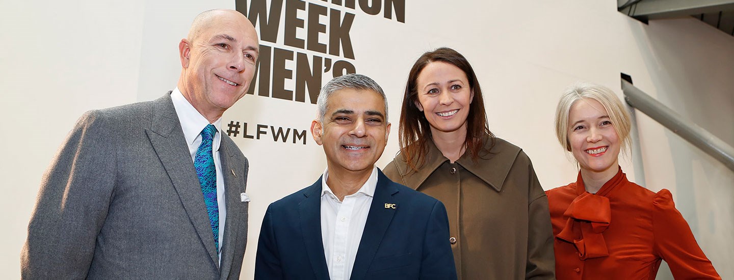 London Fashion Week Men's January 2017 opened by Mayor of London
